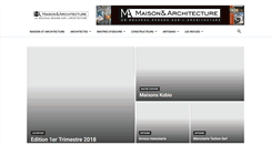 Desktop Screenshot of maison-architecture.com